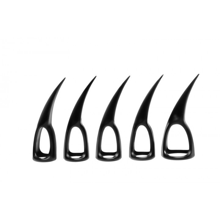 XR Brands - Set of 10 Claws - Black