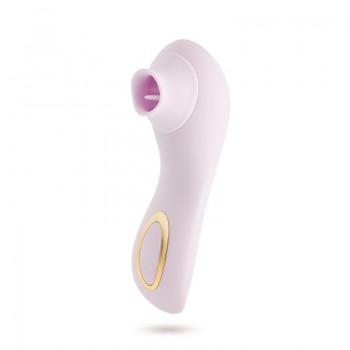 Blush - Delice Fleur Air Pulsing Vibrator - Barely Purple Blush - Delice Fleur Air Pulsing Vibrator - Barely Purple