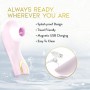 Blush - Delice Fleur Air Pulsing Vibrator - Barely Purple Blush - Delice Fleur Air Pulsing Vibrator - Barely Purple