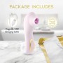 Blush - Delice Fleur Air Pulsing Vibrator - Barely Purple Blush - Delice Fleur Air Pulsing Vibrator - Barely Purple
