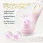 Blush - Delice Fleur Air Pulsing Vibrator - Barely Purple Blush - Delice Fleur Air Pulsing Vibrator - Barely Purple
