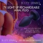 BOOTY SPARKS - Light Up Rechargeable & Small Size Anal Plug