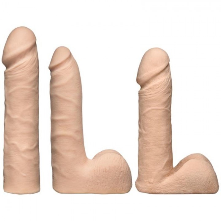 Doc Johnson - VacULock Dual Density ULTRASKYN Set - Beige Doc Johnson - VacULock Dual Density ULTRASKYN Set - Beige