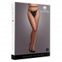 Le Desir - Panty with Big Fishnet Structure - Black