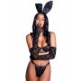 Playboy Lingerie - Bunny Noir 2-Piece Set - Black