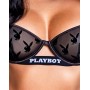 Playboy Lingerie - Bunny Noir 2-Piece Set - Black
