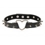 XR Brands - Spiked Heart Choker - Black