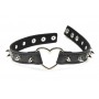 XR Brands - Spiked Heart Choker - Black