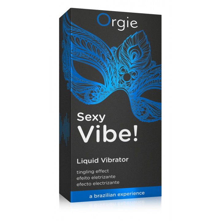 Stimulējošais gēls Orgie Sexy Vibe Liquid Vibrator, 15 ml