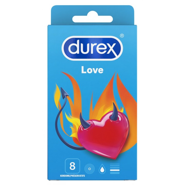 Prezervatīvi Durex Love, 8 gab.