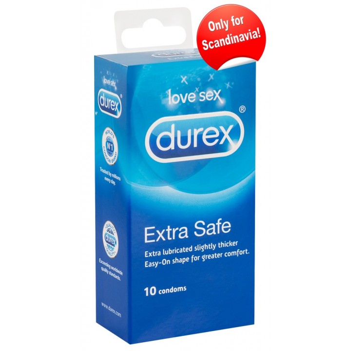 Prezervatīvi Durex Extra Safe 10 - Durex