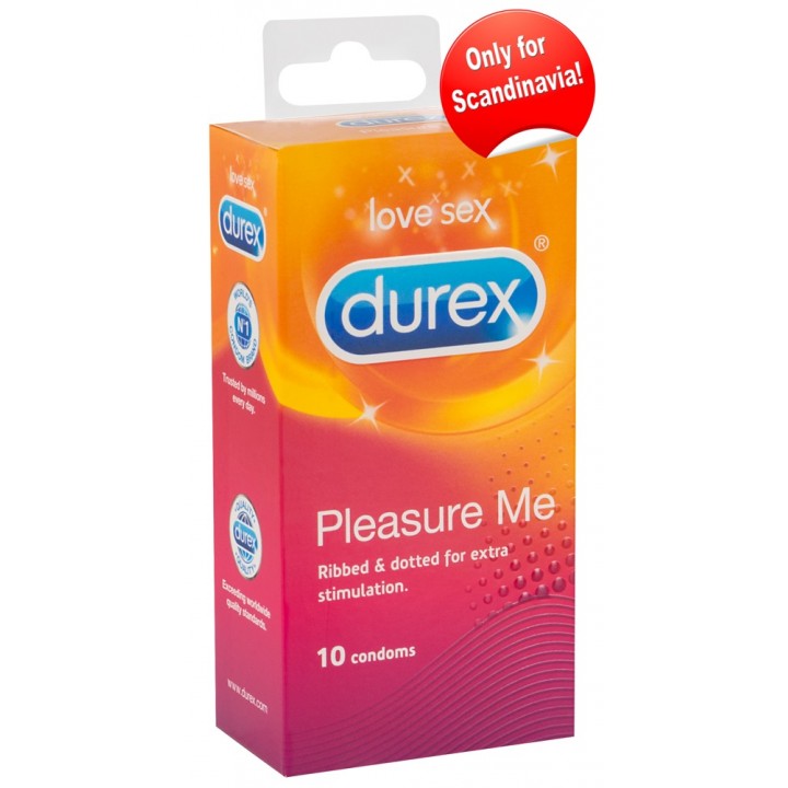 Prezervatīvi Durex Pleasure Me (10 gab.)
