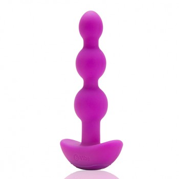 B-VIBE TRIPLET ANAL BEADS FUCHSIA