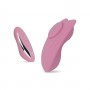 Vibrators EasyToys Buundy Butterfly, rozā