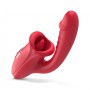 Teazers Dildo with Clitoris Stimulator