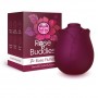 Skins Rose Buddies - The Rose Flutterz Vibrator - Burgundy