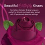 Skins Rose Buddies - The Rose Flutterz Vibrator - Burgundy