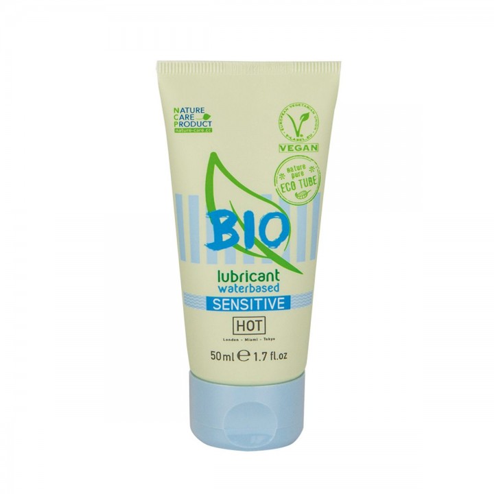 Ūdens bāzes Lubrikants Hot Bio Sensitive, 50 ml