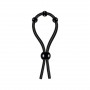 Evolved - Ultimate Silicone Lasso Cockring - Black