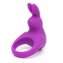 Happy Rabbit - Rechargeable Vibrating Rabbit Cock Ring Purple - Happy Rabbit