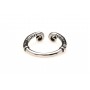 XR Brands - Stainless Steel Glans Ring - Silver - Master Series