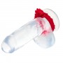 XR Brands - Rise of the Dragon Silicone Penis Ring - Red