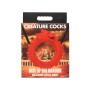 XR Brands - Rise of the Dragon Silicone Penis Ring - Red - Creature Cocks