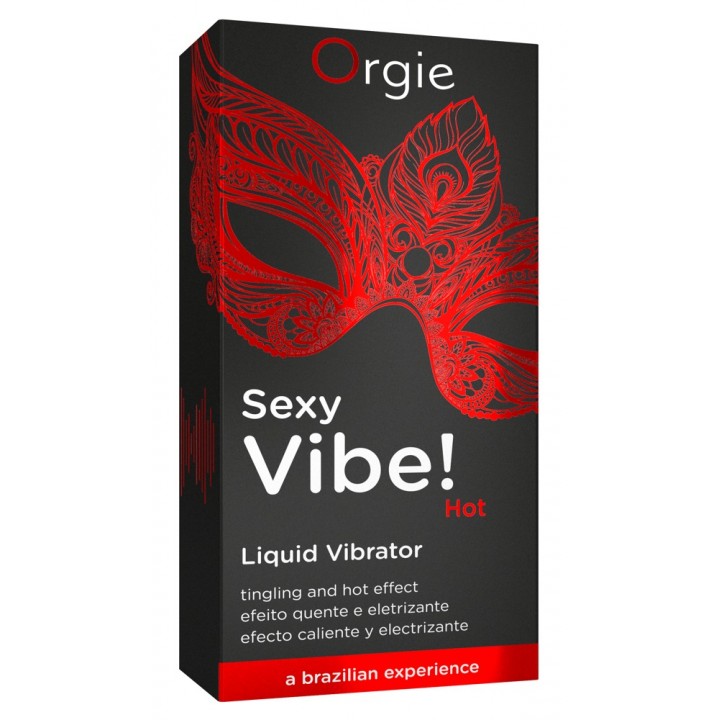 Seiviešu stimulējošs gels Sexy Vibe Hot 15ml - Orgie