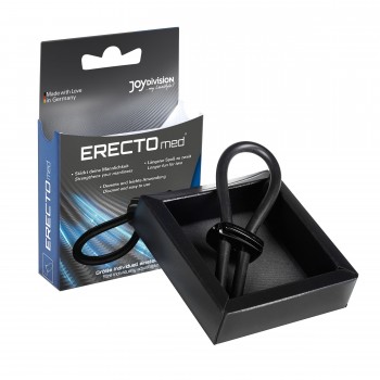 ERECTOmed Adjustable Cock Ring - Black