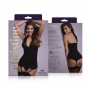 Catchy Cabaret Suspendertop-Set - black - M