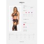 Firella 3-daļīgs prievīšu komplekts - melns, L/XL