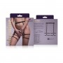 Strappy Garterbelt Blushing - Black - One Size