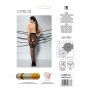 Passion - Tiopen 013 Pantyhose With Open Crotch - Black - L/XL