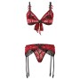 Lingerieset 3 pc Bobbi - L/XL