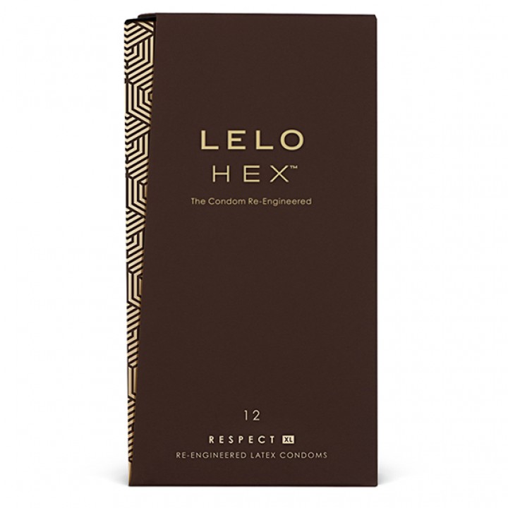 Prezervatīvi Lelo Hex Respect XL (12 gab.)