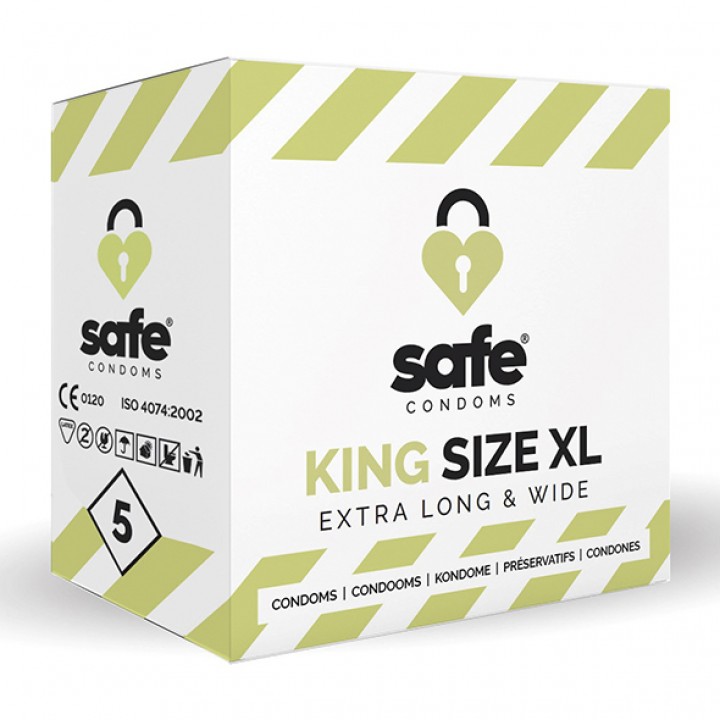 SAFE - Condoms - King Size XL (5 pcs) - Safe