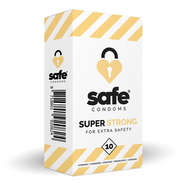 SAFE - Condoms - Super Strong (10 pcs) - Safe