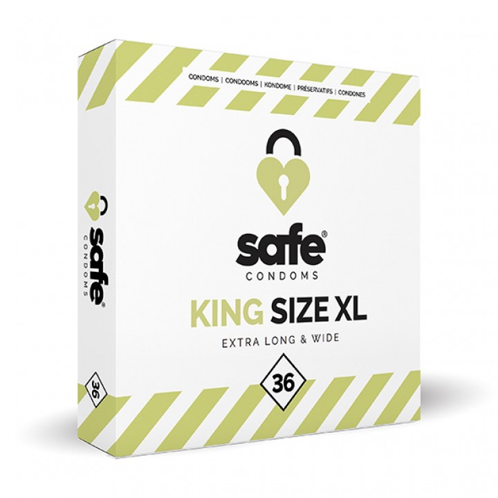 SAFE - Condoms - King Size XL (36 pcs) - Safe