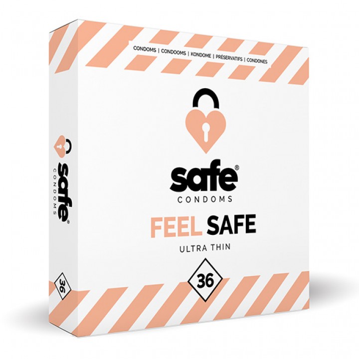 SAFE - Condoms - Ultra Thin (36 pcs) - Safe