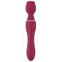 Vibrators Rosenrot Thumping Wand Vibrato, sarkans