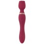 Vibrators Rosenrot Thumping Wand Vibrato, sarkans