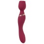 Vibrators Rosenrot Thumping Wand Vibrato, sarkans