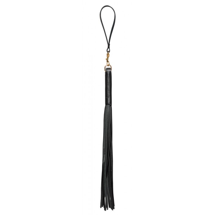 Leather Flogger gold