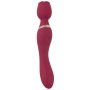 Vibrators Rosenrot Thumping Wand Vibrato, sarkans