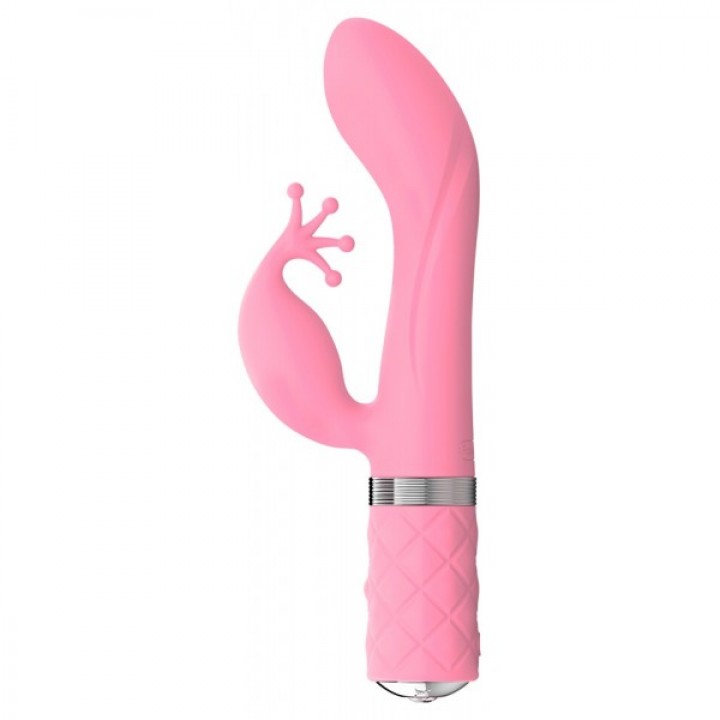 G - punkta vibrators - zaķis Kinky no Pillow Talk rozā