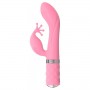 G - punkta vibrators - zaķis Kinky no Pillow Talk rozā