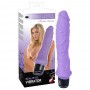 Reālistisks silikona vibrators ar 7 režīmiem, violets 25 cm You2Toys