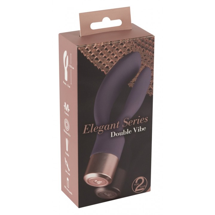 Dubults vibrators You2Toys Elegant Rabbit