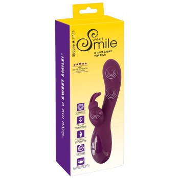 Triušio vibratorius Sweet Smile Rabbit Vibe
