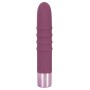 Vibrators maksts un klitora stimulācijai lillā krāsā 15 režīmi 16cm